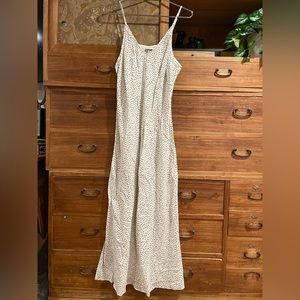 Maxi polkadotted dress